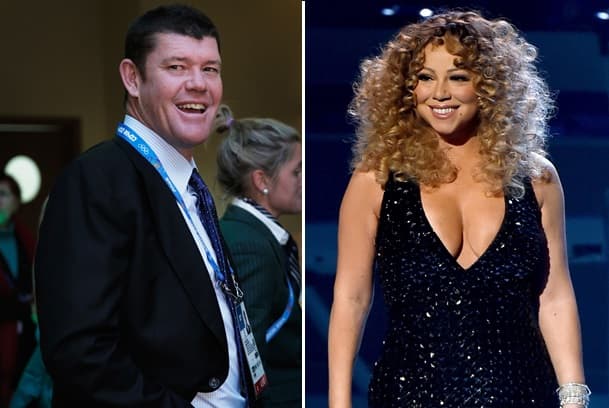 Esta vez a Mariah le pegó fuerte su nuevo noviazgo, parece que los dos se llevan de maravilla.