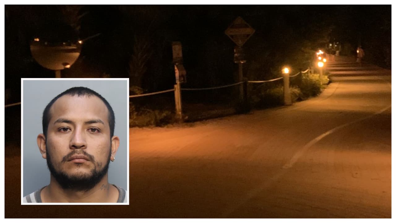 Hombre acusado de violar a mujer que paseaba por playa de Miami Beach en la madrugada