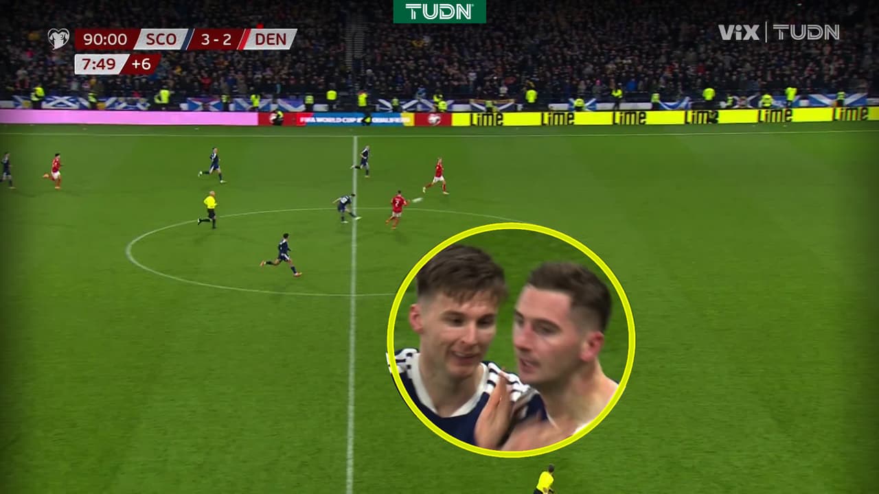 ¡Golazo desde medio campo! Kenny McLean y Escocia al Mundial 2026