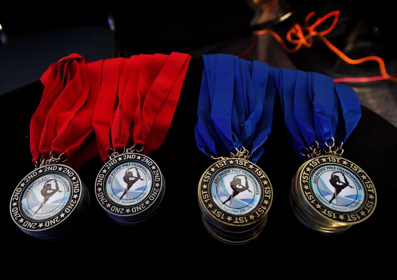 Las medallas del campeonato.