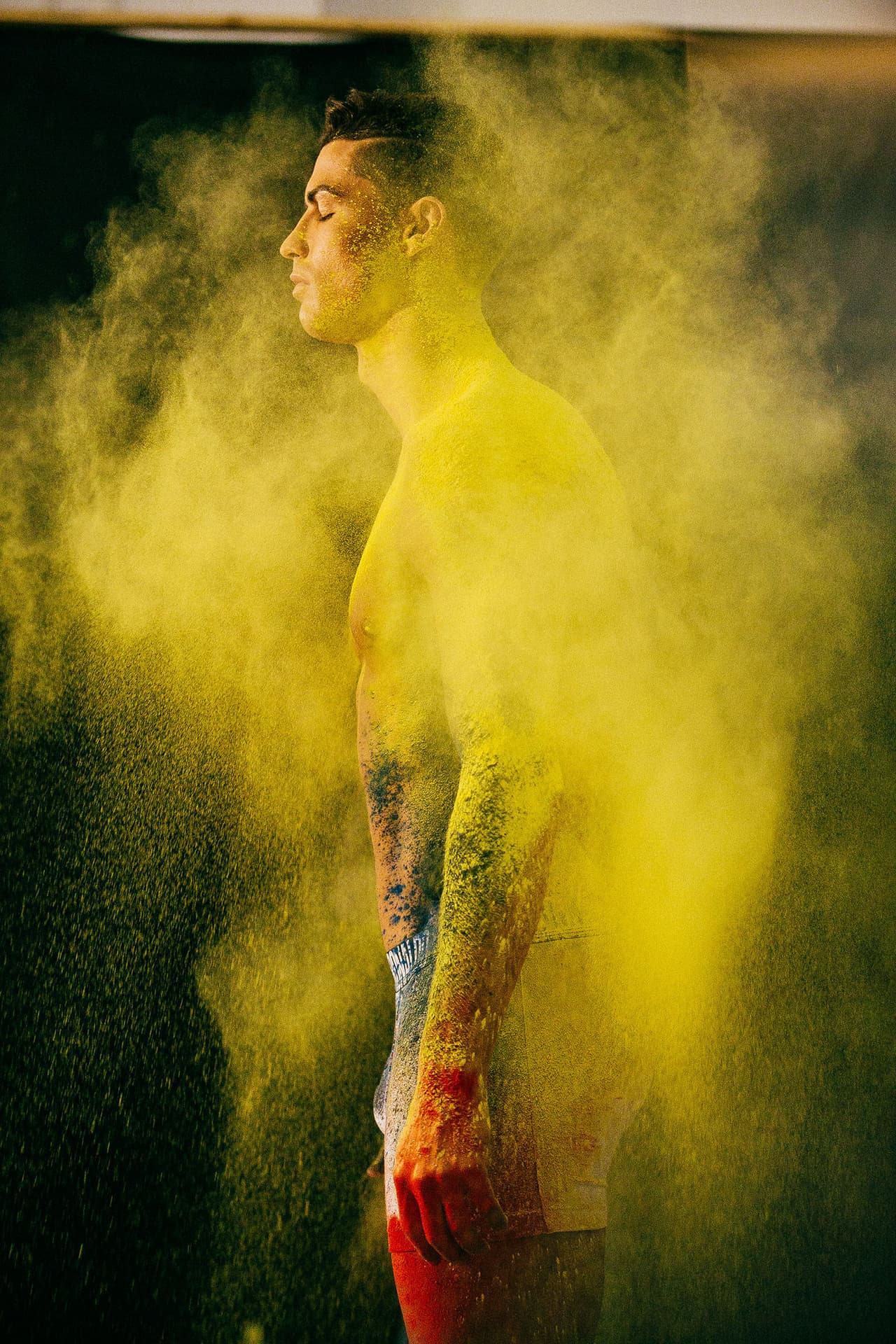 Los colores que usaron en esta campaña tienen un significado, según explicó el mismo Ronaldo.