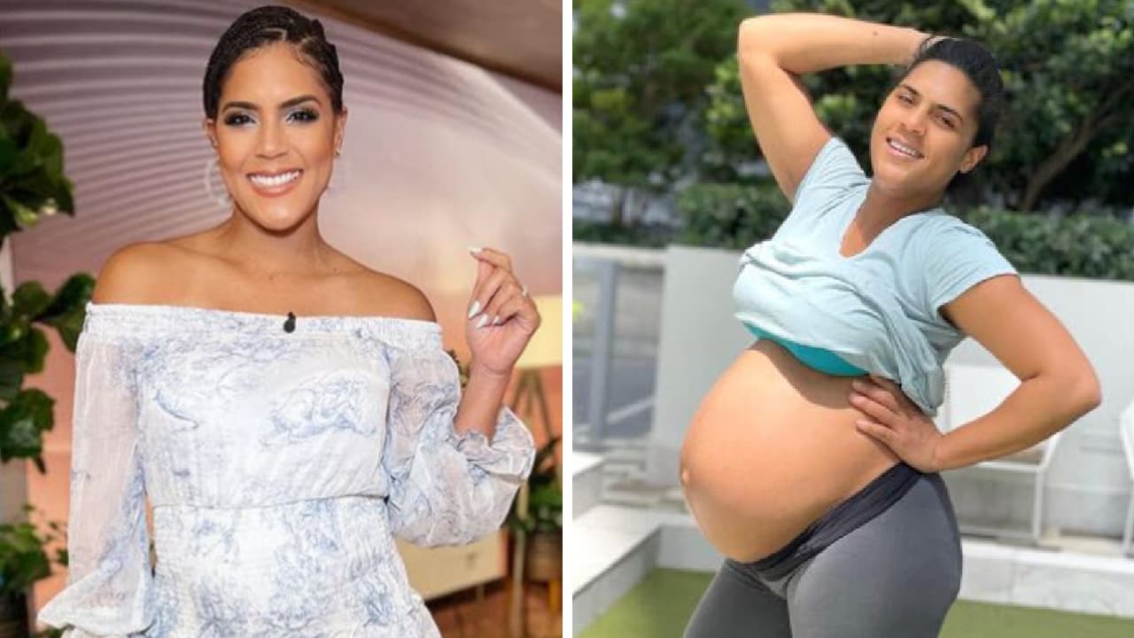 Francisca no quiere "hincharse" en este embarazo como el primero y dice si ya aumentó de peso