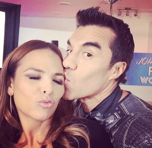 Adrián Uribe y Fabiola Campomanes.