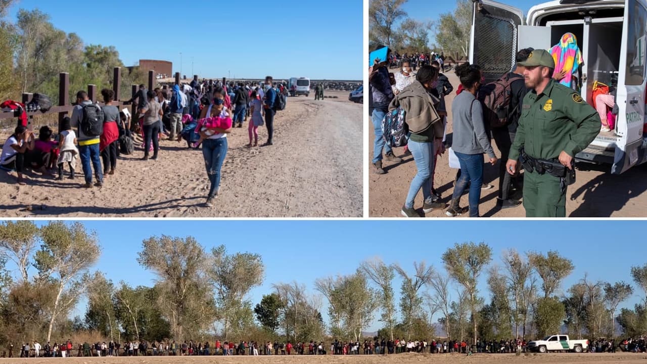 Esta familia hondureña ha intentado cruzar cinco veces por Yuma y los han regresado