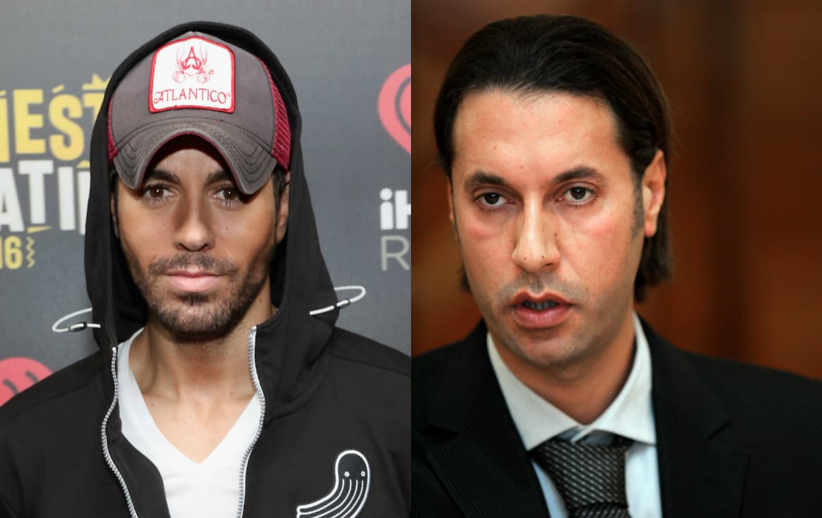 En 2006 Enrique Iglesias actuó en una fiesta privada para Saadi y Mutassim (en la foto), del entonces líder libio, Muamar al Gadafi, en una pequeña isla del Caribe, según reportó el Daily Mail.