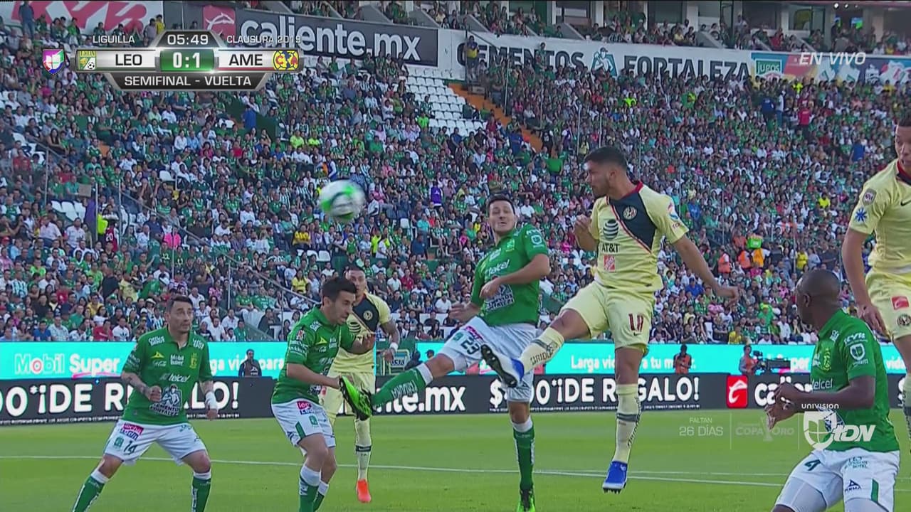 ¡Gol del América! Bruno Valdez pone adelante a las Águilas