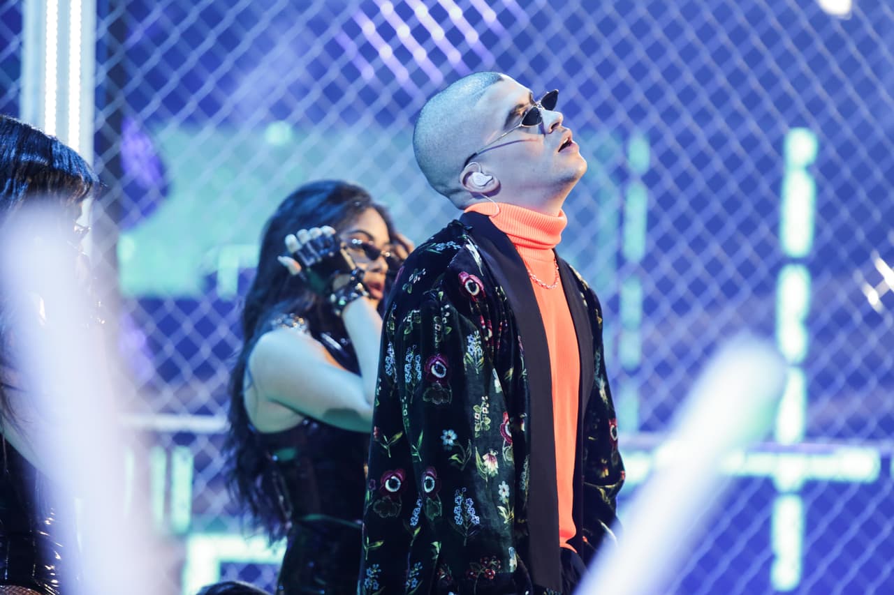 El puertorriqueño se apoderó del escenario.