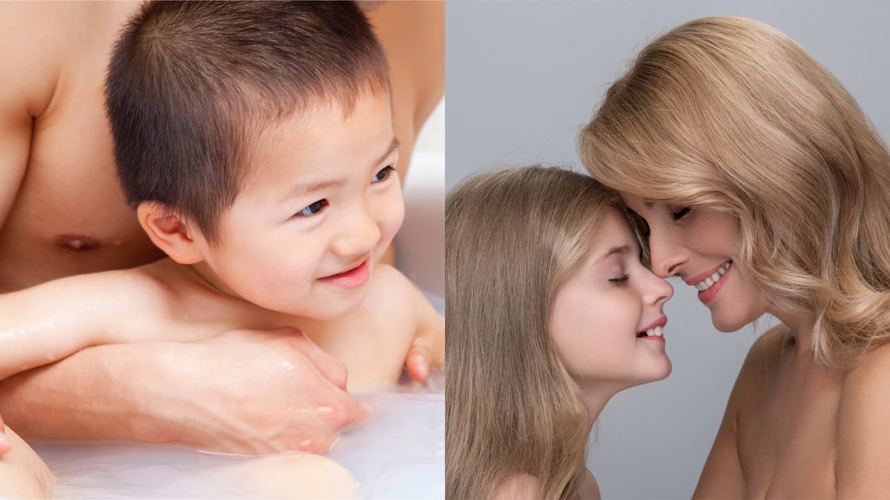 ¿A qué edad deberían los padres dejar que sus hijos los vean desnudos?
