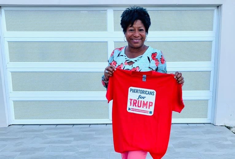 Senadora Nayda Venegas convoca caravana a favor de Trump en Puerto Rico 