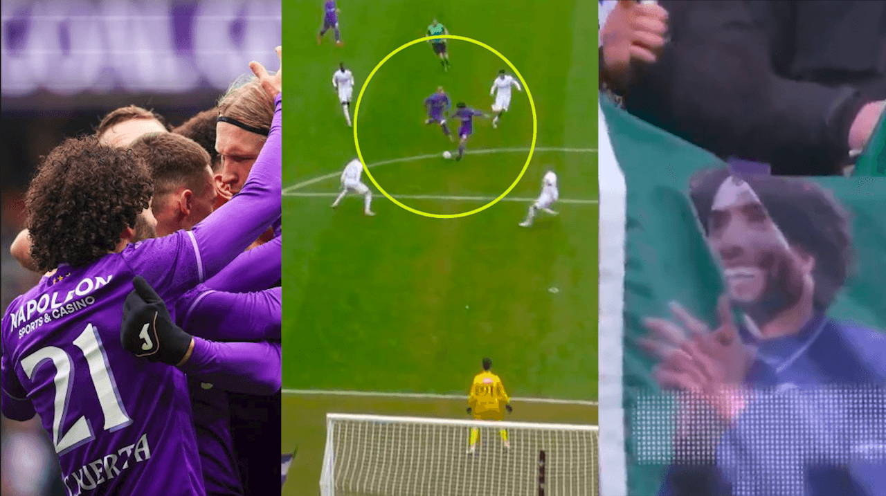 'Chino' Huerta suma asistencia y sale ovacionado en triunfo del Anderlecht