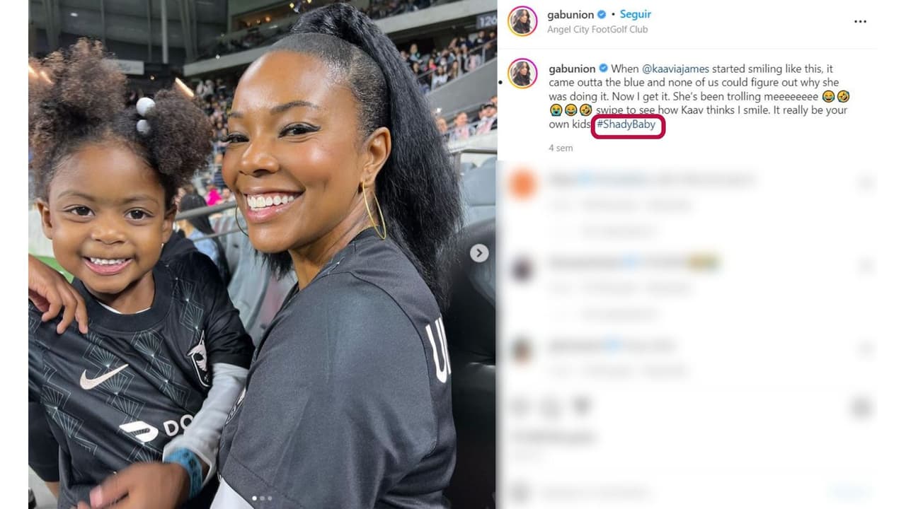 Gabrielle Union y su hija