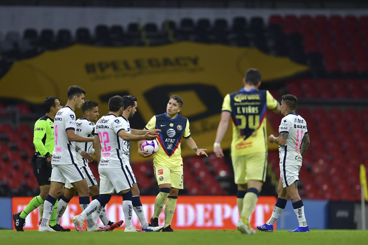 América visitará al León la J14 del Guard1anes 2020 y Pumas recibirá al Toluca.