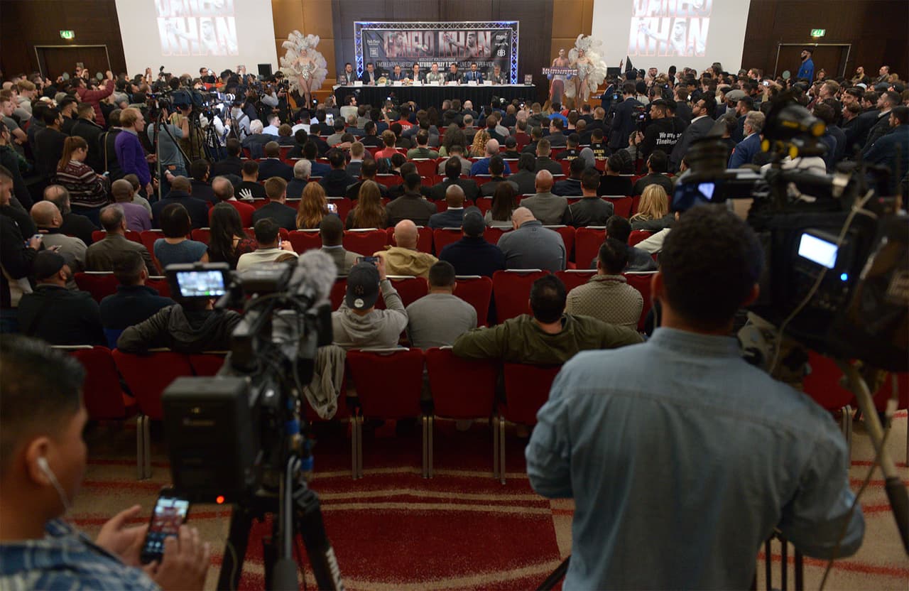 Mucho expectativa en Londres para ver esta pelea.