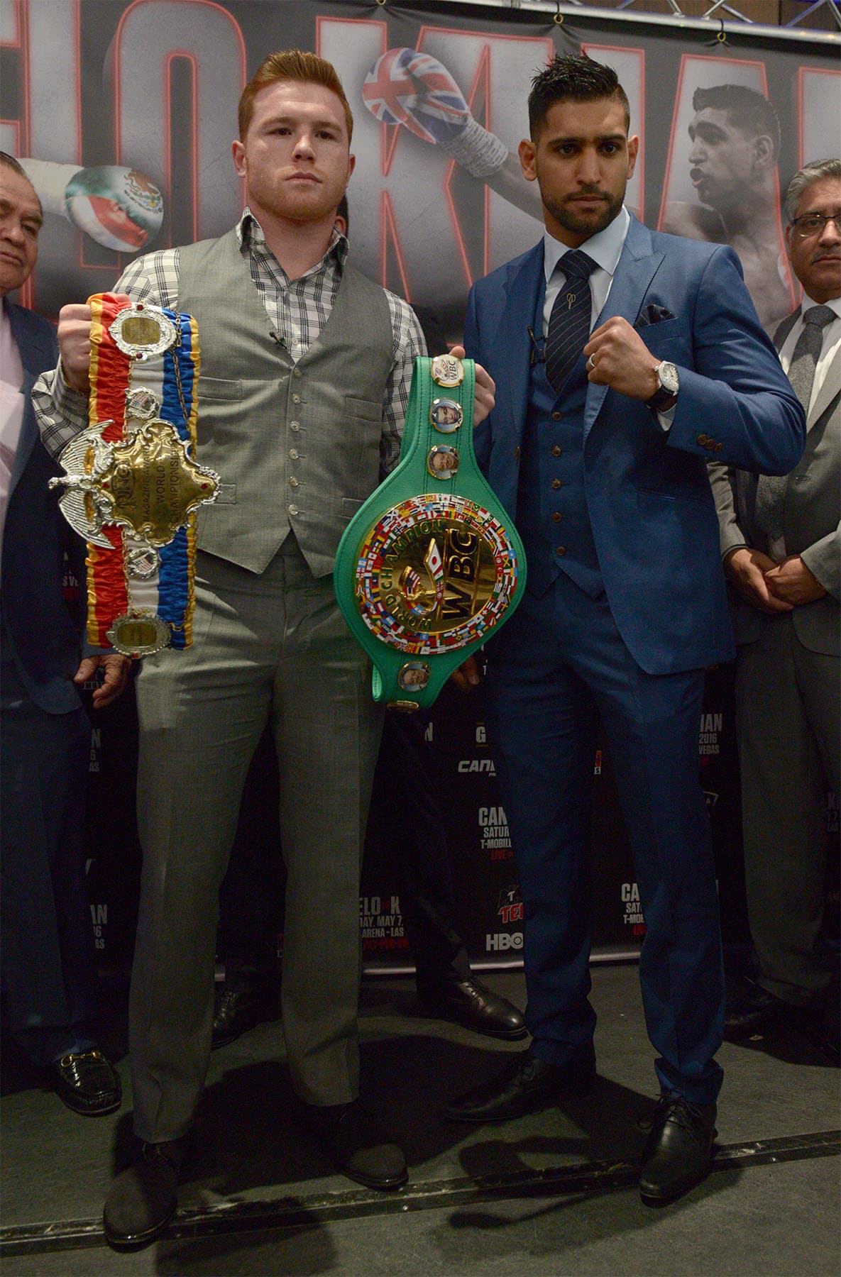 Amir Kahn ha desestimado a quienes dicen que 'Canelo' tiene mucha ventaja por el peso. "Esta pelea la va a ganar la velocidad, la determinación y lahabilidad".