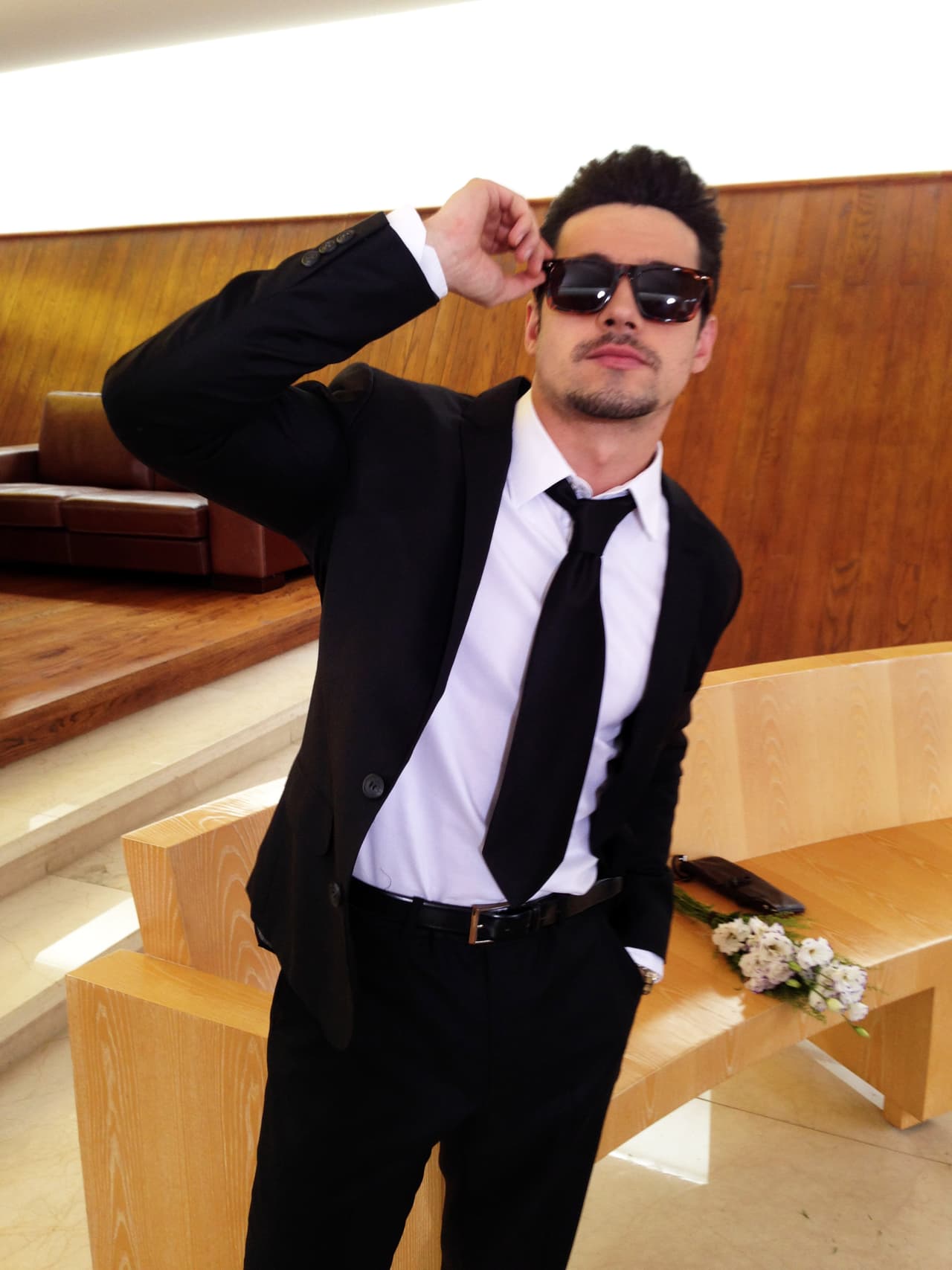 Eleazar Gómez y su personaje de Benito estuvieron presentes en la emotiva despedida.