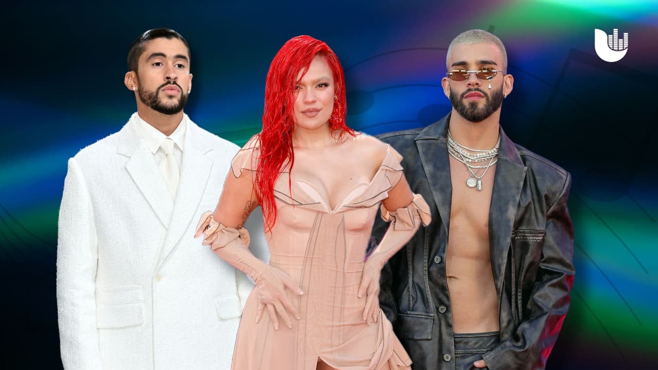 Artistas que están dominando los charts mundiales: Karol G, Bad Bunny, Peso Pluma, entre otros