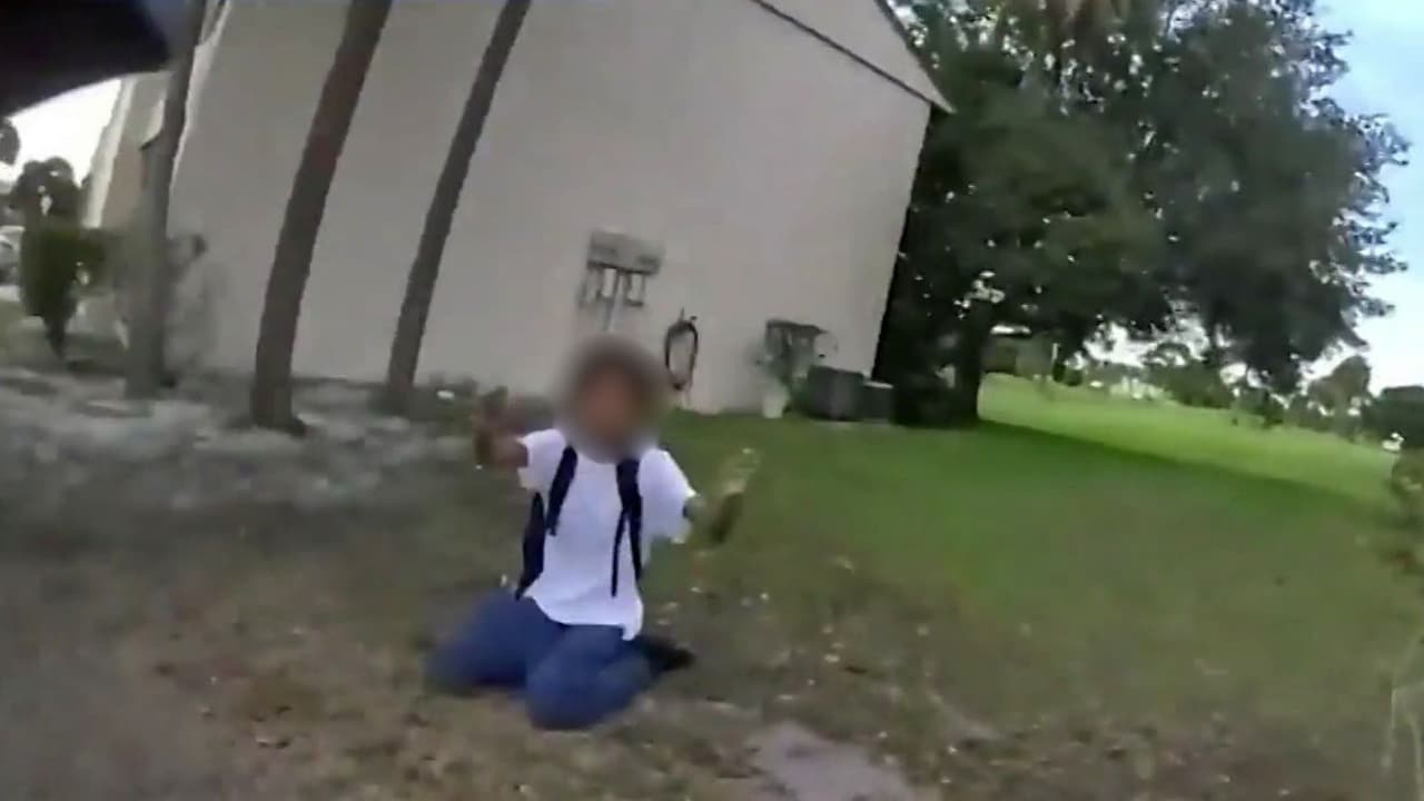 Renuncia oficial en Florida tras revelarse el video de la detención con violencia de un menor de 15 años