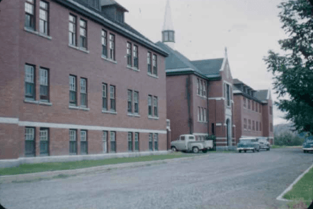 Imagen del internado de Kamloops.