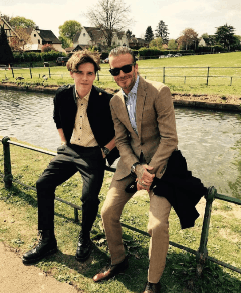 Desde hace varios años David Beckham ha sido considerado como uno de los hombres más sexys del planeta y tal parece que Brooklyn le hará segunda en el puesto.