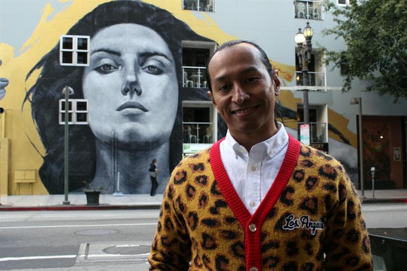 Robert Vargas, el muralista del centro de Los Ángeles