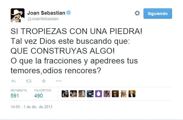 Llamado 'El Poeta del Pueblo', estas son algunas letras que nos dejaron sus canciones.