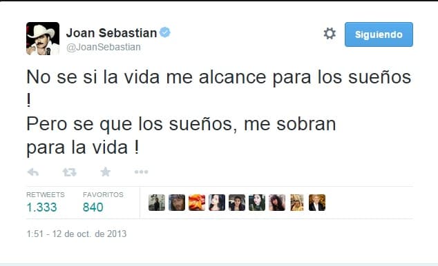 Llamado 'El Poeta del Pueblo', estas son algunas letras que nos dejaron sus canciones.