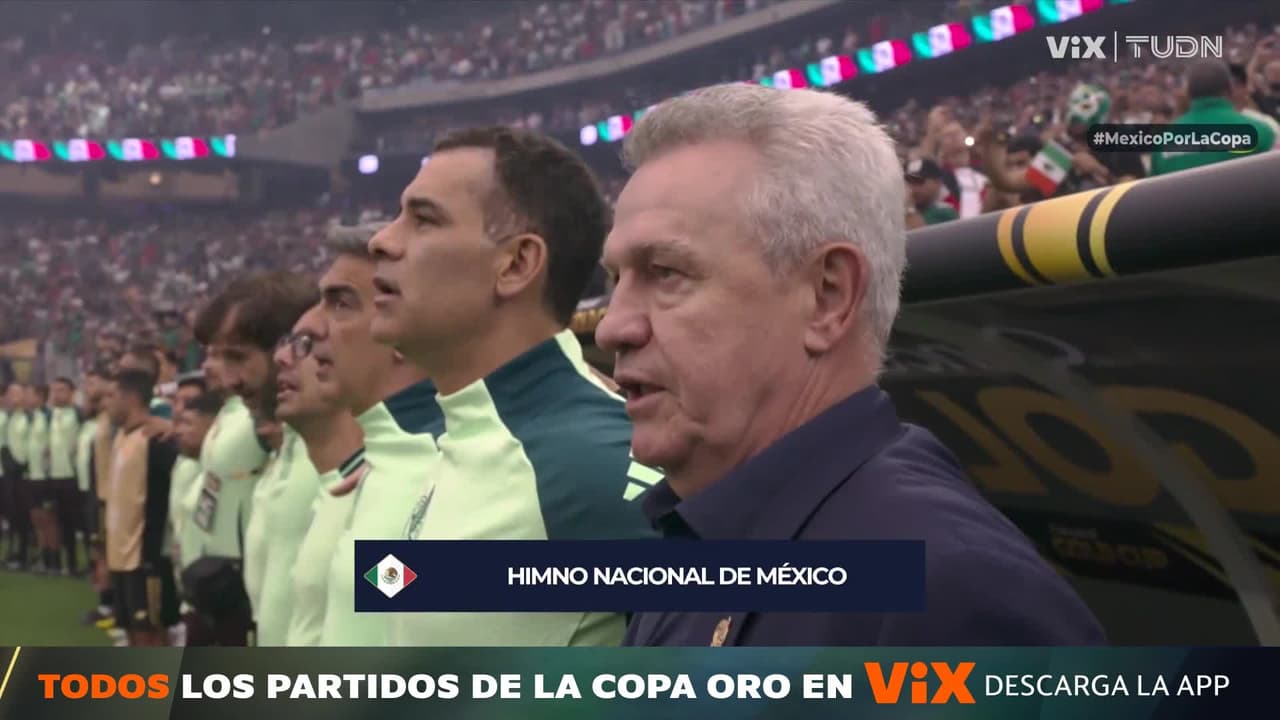 ¡Piel chinita! Así suenan los Himnos en la Gran Final de la Copa Oro