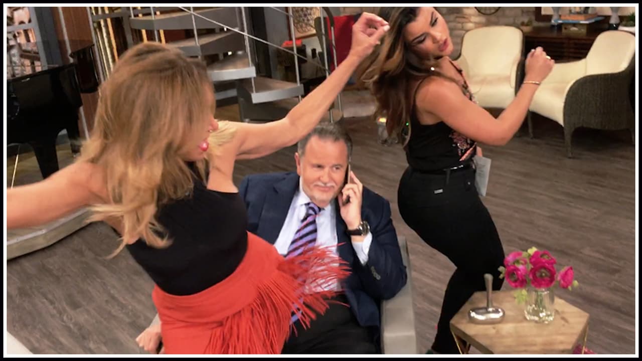 ¡Hasta abajo! Lili y Clarissa pusieron a bailar a todo el mundo en el estudio