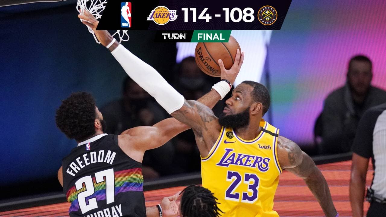 FINAL Lakers 114-108 Nuggets