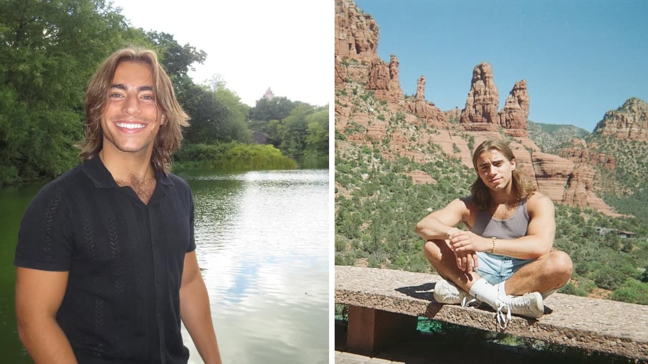 Chase Filandro mostraba las bellezas de la naturaleza de Estados Unidos.