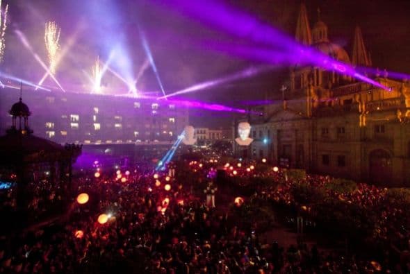 Esta imagen muestra cómo se vivió el Grito en Jalisco.