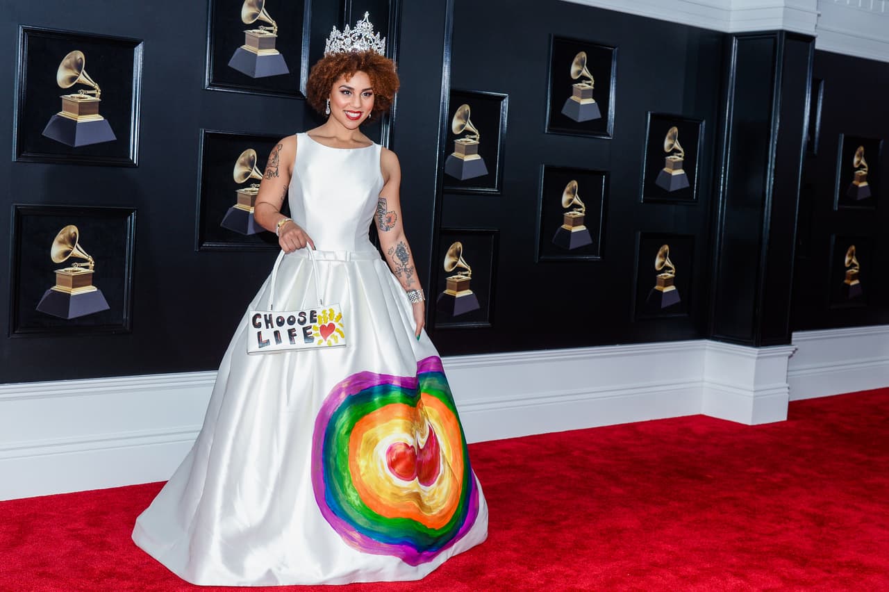 En su bolsa se podía leer 'choose life', (elige la vida).