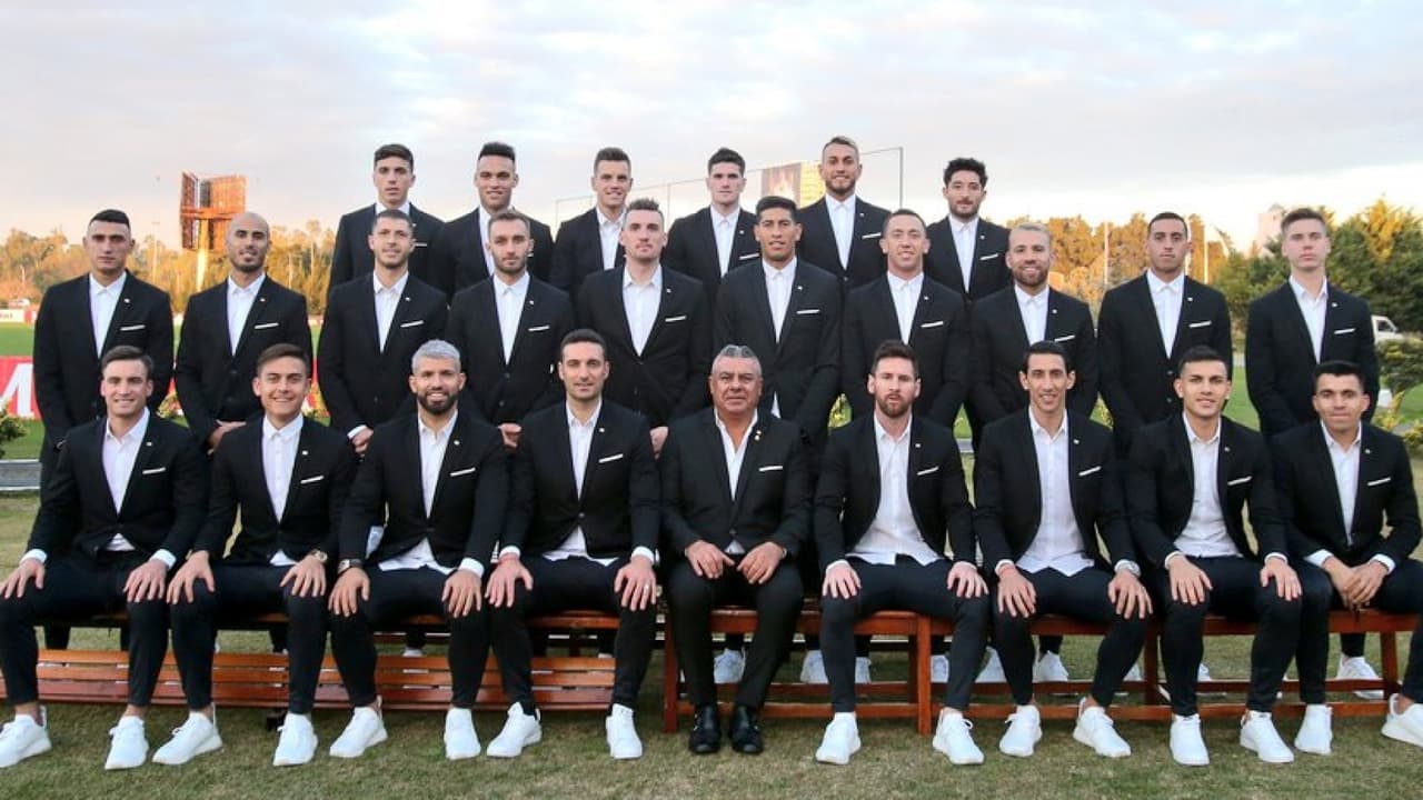 Con tres 'mexicanos', Argentina se tomó la foto oficial para Copa América