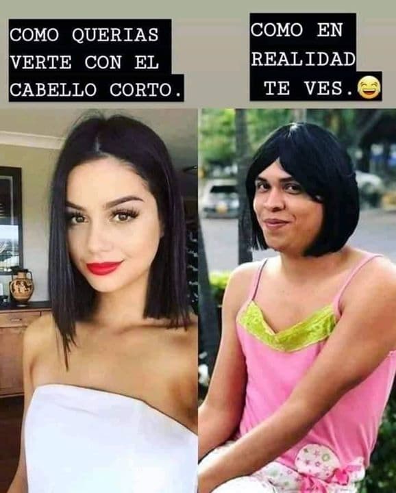 Si eres fan del cabello corto, igual te va a gustar.
