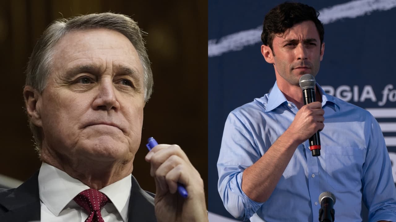 Lo que se dijeron David Perdue y Jon Ossoff en el último debate de la contienda en Georgia