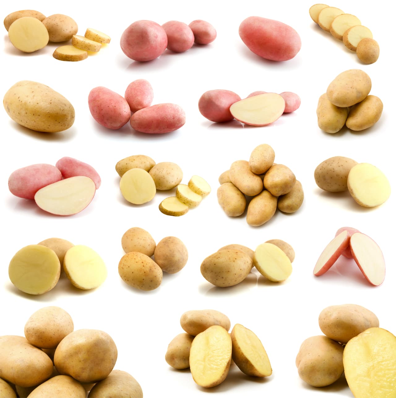 Las papas vienen en cientos de formas y tamaños, prueba esta variedad de papas diferentes para cada día de la semana en distintas recetas; ya que son un lienzo en blanco para cientos de combinaciones de sabores. Asiáticos, italianos, americanos, alemanes, mediterráneos, las posibilidades son infinitas.