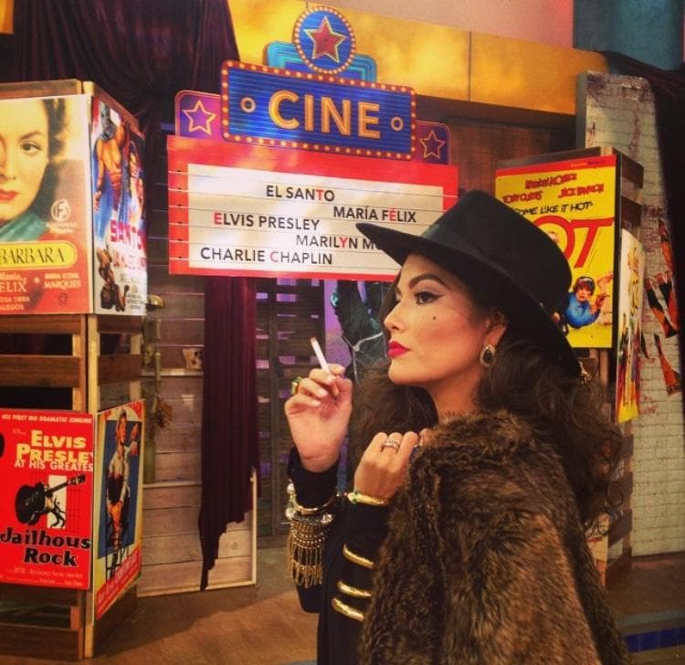 Ana Patricia nos sorprendió en el año 2013 con su estilo, belleza y mirada penetrante al estilo de María Félix.