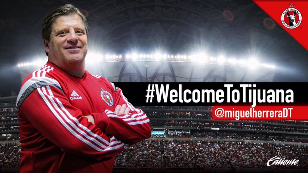 Miguel 'El Piojo' Herrera nuevo entrenador de Xolos de Tijuana