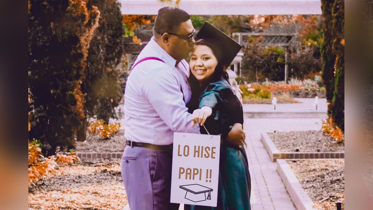 Miriam Arguello - "Felicidades a mi hija Crystal por este logro en su vida!!👩🏻🎓 #PasadenaHighschool #class2020"