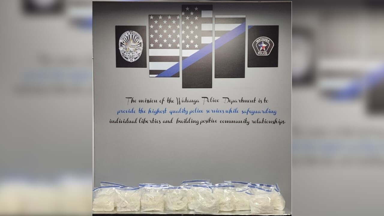 Incautan más de 26 kilos de metanfetamina durante parada de tráfico en Watauga