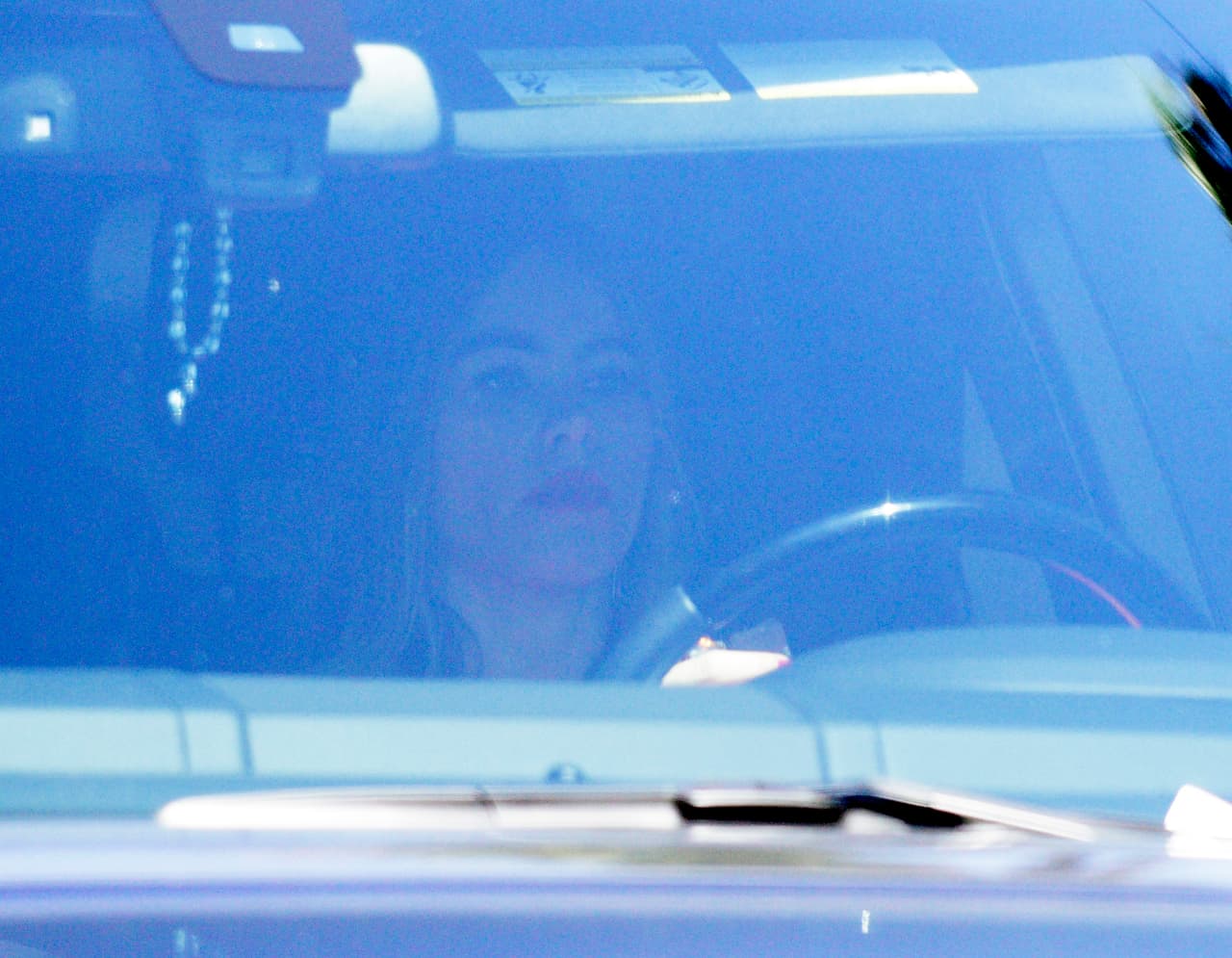 Después de tanto trabajo la estrella lucía un tanto hambrienta.