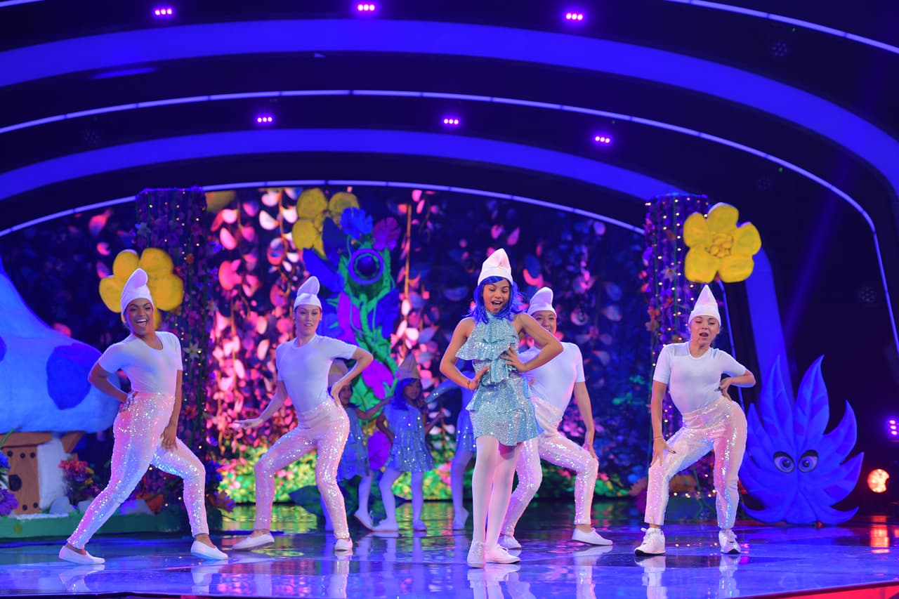 Las pequeñitas se veían espectaculares.