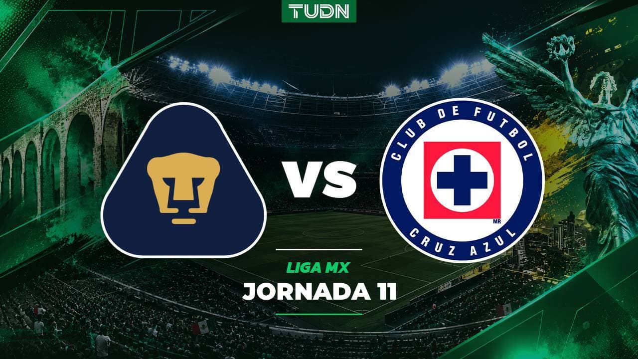 Pumas vs. Cruz Azul: A qué hora y dónde ver el partido de la Jornada 11 de la Liga MX Apertura 2026
