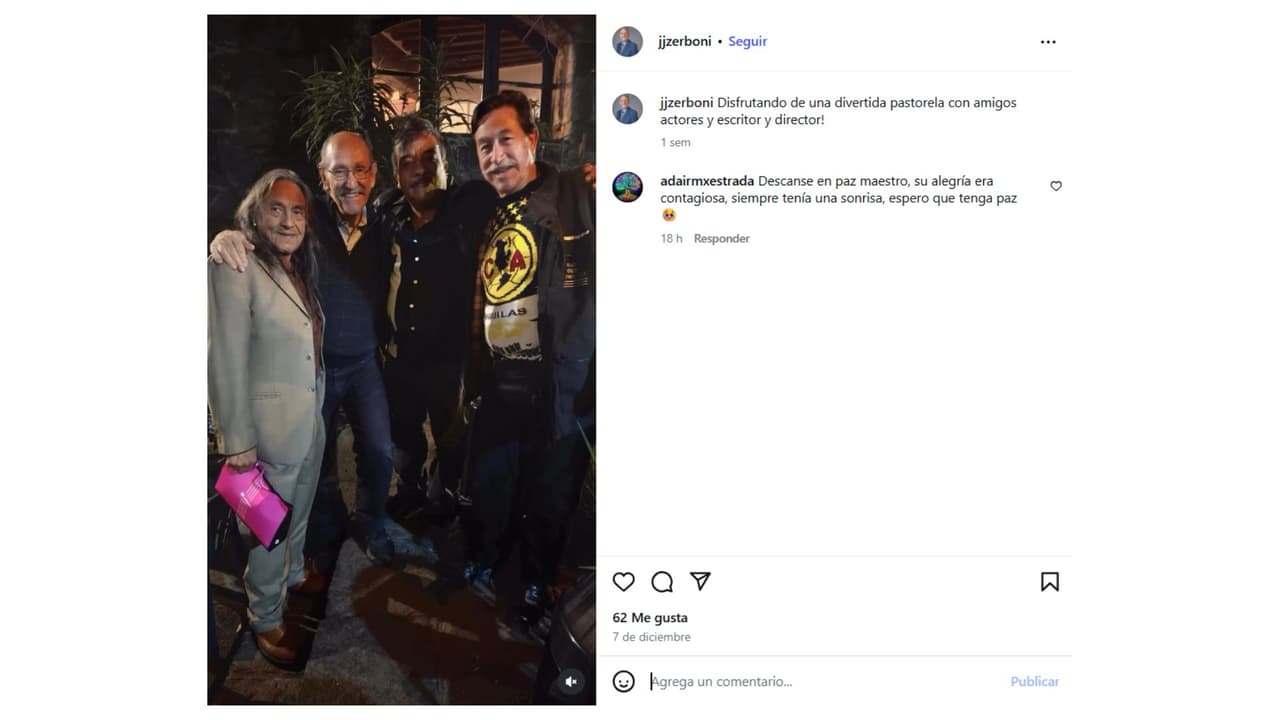 Juan José Zerboni tenía 72 años.