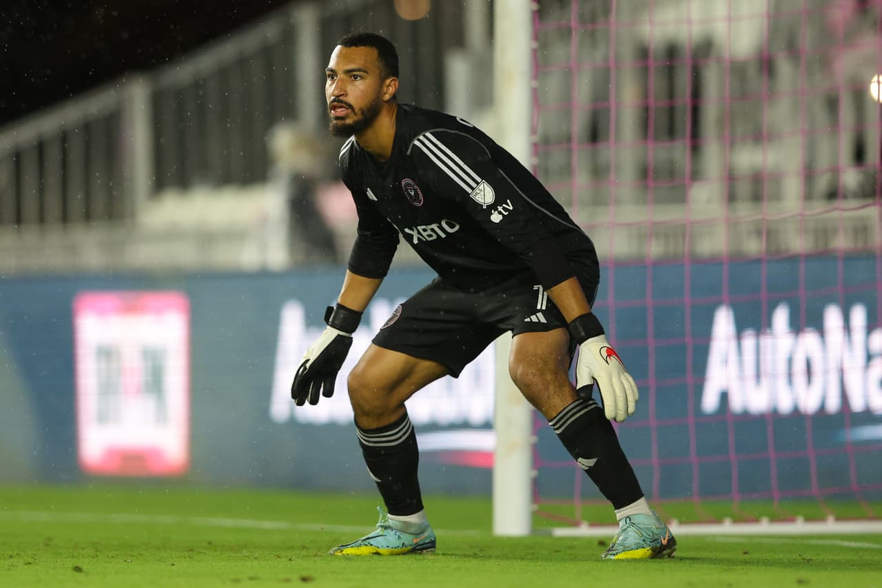 <b>DRAKE CALLENDER - Arquero</b>
<br>Es uno de los muy buenos arqueros jóvenes de la MLS. Ha sido convocado a varios campamentos de la selección de Estados Unidos, y recientemente fue reconocido con un contrato de larga duración con Inter Miami CF. A sus 25 años, podría comenzar a ser un habitual en las convocatorias del "Team USA".