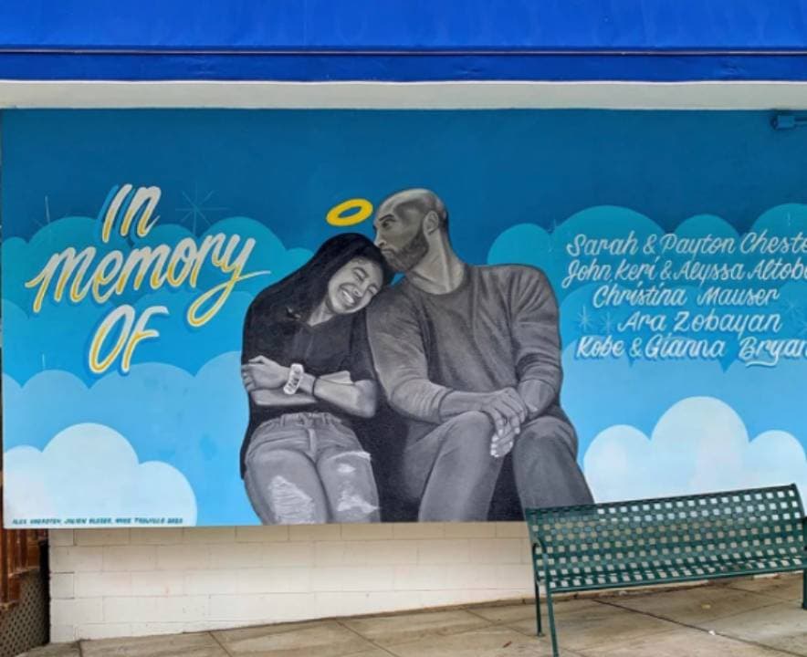 Las calles de las principales ciudades de los Estados Unidos se adornan con las asombrosas muestras de amor para la leyenda de la NBA.