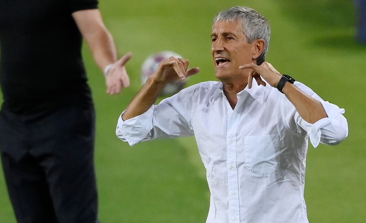 Quique Setién confía en que Messi estará listo para el Bayern Munich