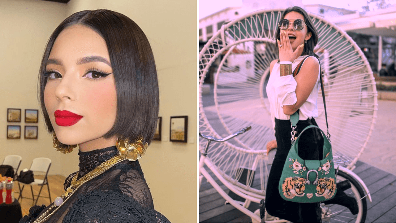 Ángela Aguilar y su lujosa colección de bolsos: uno cuesta más de 9 mil dólares (fotos)