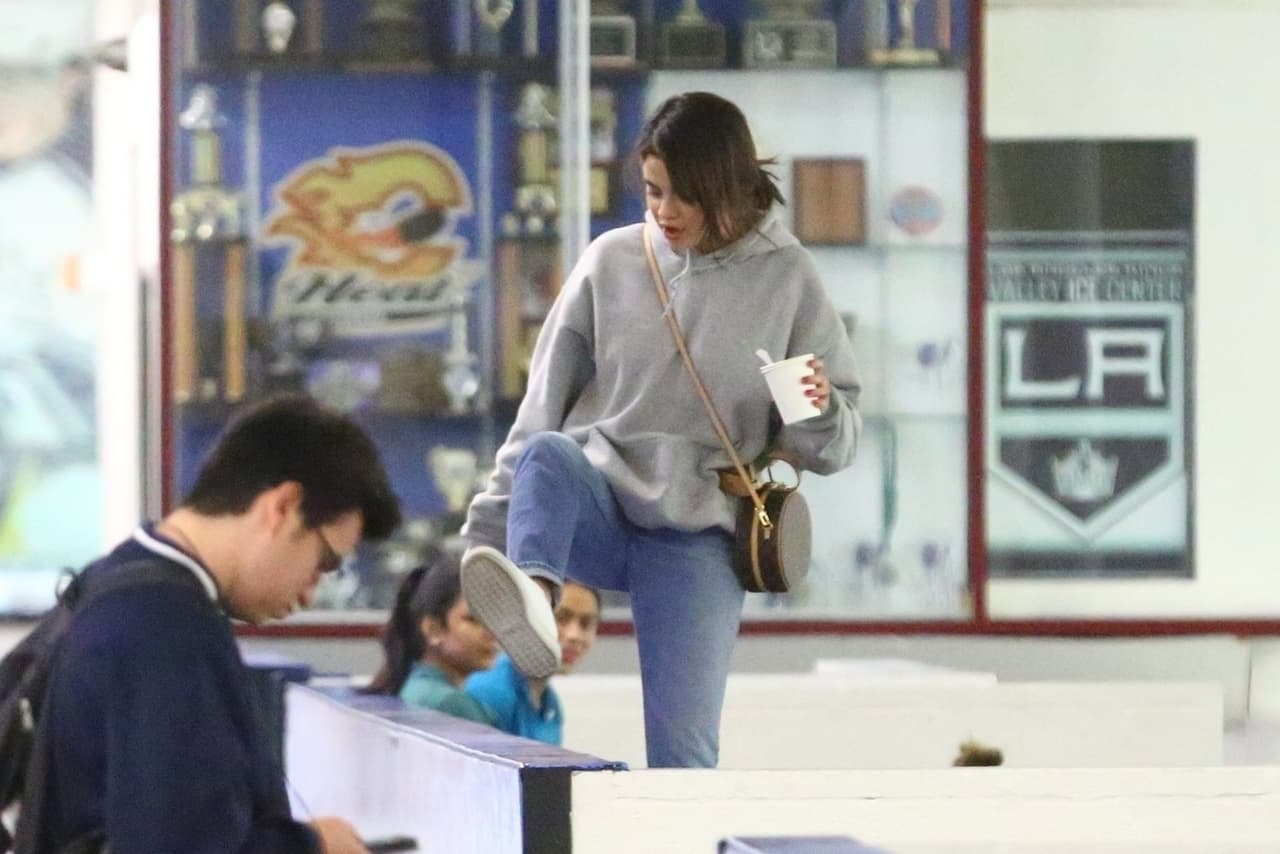 Incluso fue ahí que la pareja fue captada besándose por primera vez. 
<br>