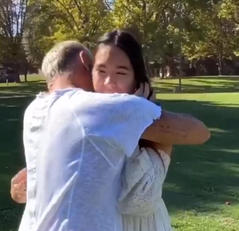 La venezolana se encuentra en Italia, en casa del dj.
<br>